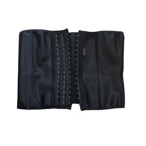 Faja Perfect Waist Cincher Womens Medium Black Latex Spandex Corset Shapewear